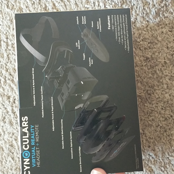 Virtual Reality Headset &Remote BRAND NEW - Picture 3 of 10
